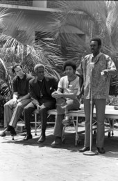 Rally in defense of the Quincy Five.