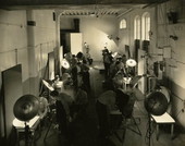 Lighting instruction for Naval Photography School students at NAS Pensacola.