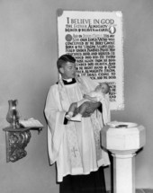 Baptism of Steven Travis Shepard at the Church of the Redeemer in Sarasota, Florida.