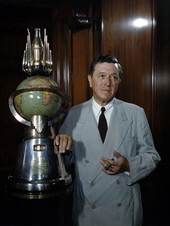 Portrait of Robert Winship Woodruff, President of the Coca-Cola Company.