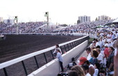 Crowds at the Gulfstream Park Race Course in Hallandale.