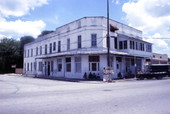 Commercial building on the southeast corner of Main St. and St. Johns Ave. in downtown Hastings.