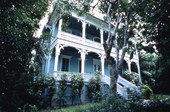 Historic house of Dr. Joseph Y. Porter at 429 Caroline Street in Key West.