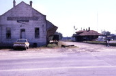 Looking east at the ACL train depot in Live Oak.