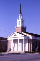 First Baptist Church building in Madison.