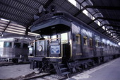 Ferdinand Magellan railroad car on display at the Gold Coast Railroad Museum in Miami.