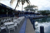 Sundays on the Bay Restaurant at Crandon Park Marina on Key Biscayne.
