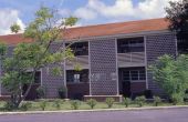 Close-up view of a Lake Highland Prep school building in Orlando.