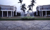 Fountain in front of the Royal Poinciana Plaza in Palm Beach.