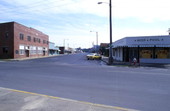 Looking south down Reid Ave. from First St. in downtown Port St. Joe.