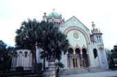 Memorial Presbyterian Church at 32 Sevilla St. in St. Augustine.