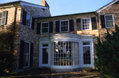 Close-up view of Kinhega Lodge in Tallahassee.