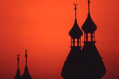Moorish minarets at the University of Tampa.