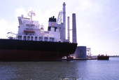 Phillips 66 oil tanker docked at Port Tampa.