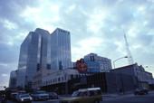 Downtown Tampa at the corner of Ashley Dr. and Kennedy Blvd.