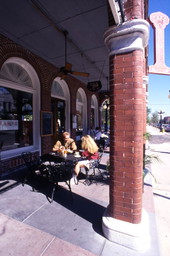Front of Cafe Creole at the historic Cherokee Club in Ybor City.
