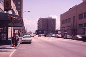 Looking east down Cass St. in Tampa.
