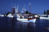 Sponge diving exhibition boat "St. Nicholas VI" in Tarpon Springs.