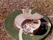 Model of Koreshan Unity new headquarters.