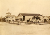 Bank of Everglades building in Everglades City, Florida.