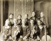 Part of the Koreshan Unity orchestra in Chicago, Illinois.