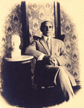Portrait of Koreshan Henry Silverfriend.