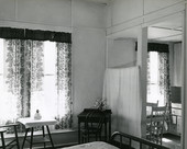 Interior view of the apartment room above the Riverview Inn restaurant in Estero, Florida.