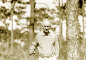 Portrait of Koreshan Charley Hunt.