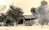 Postcard showing the Koreshan Unity cottage "Amitie".