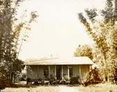 Two member cottage at the Koreshan Unity in Estero, Florida.