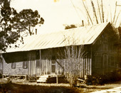 Koreshan Unity's laundry building in Estero, Florida.