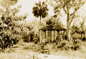 "Parrot house" at the Koreshan Unity in Estero, Florida.