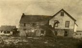 Koreshan Unity home at Carlos Point shown after hurricane.