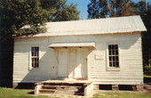 Vesta Newcomb's cottage at the Koreshan State Historic Site park in Estero, Florida.