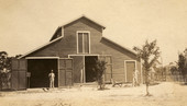 Barn at the estate of Berthaldine Boomer in Estero, Florida.