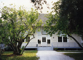 Art Hall at the Koreshan State Historic Site park in Estero, Florida.