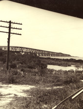 Bahia Honda Bridge in Monroe County, Florida.