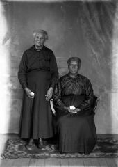 Two elderly African American women.