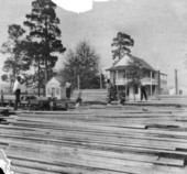 First sawmill in Lee, Florida.