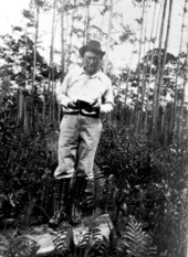 W.E. McCain in San Pedro Bay swamp - Madison County, Florida