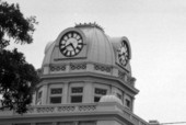 Madison County Courthouse tower clock - Madison, Florida.