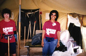 Nurses in Dade County to help victims of Hurricane Andrew.