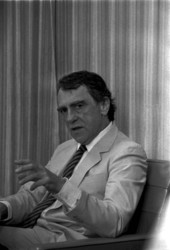 Joseph Papp discusses more government aid in the arts - Tallahassee, Florida