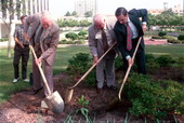 Governor Bob Martinez begins the Highway Beautification Program - Tallahassee, Florida