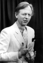 Portrait of author Tom Wolfe - Tallahassee, Florida