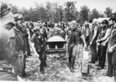 Hell's Angels attend a funeral of one of their members