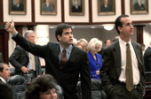 Florida State Representatives Marco Rubio and Mario Diaz-Balart in the House chamber - Tallahassee, Florida.