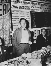 Irving Frankel, campaign chairman for the hotel division of the Greather Miami Jewish Federation