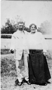 Sam and Jennie Mendelson at Pear Grove.