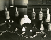 Indian, Spanish, English, and early American artifacts recovered during excavation by the St. Augustine Historical Program.